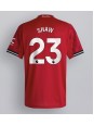 Manchester United Luke Shaw #23 Domácí Dres 2025-26 Krátký Rukáv